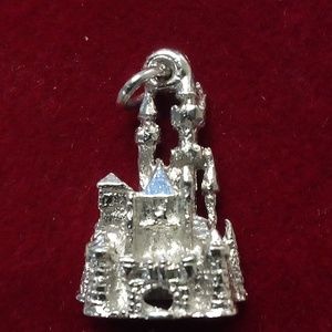 3-D Vintage Disney Sterling Silver "Cinderella's Castle" Charm